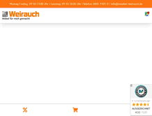 Tablet Screenshot of moebel-weirauch.de